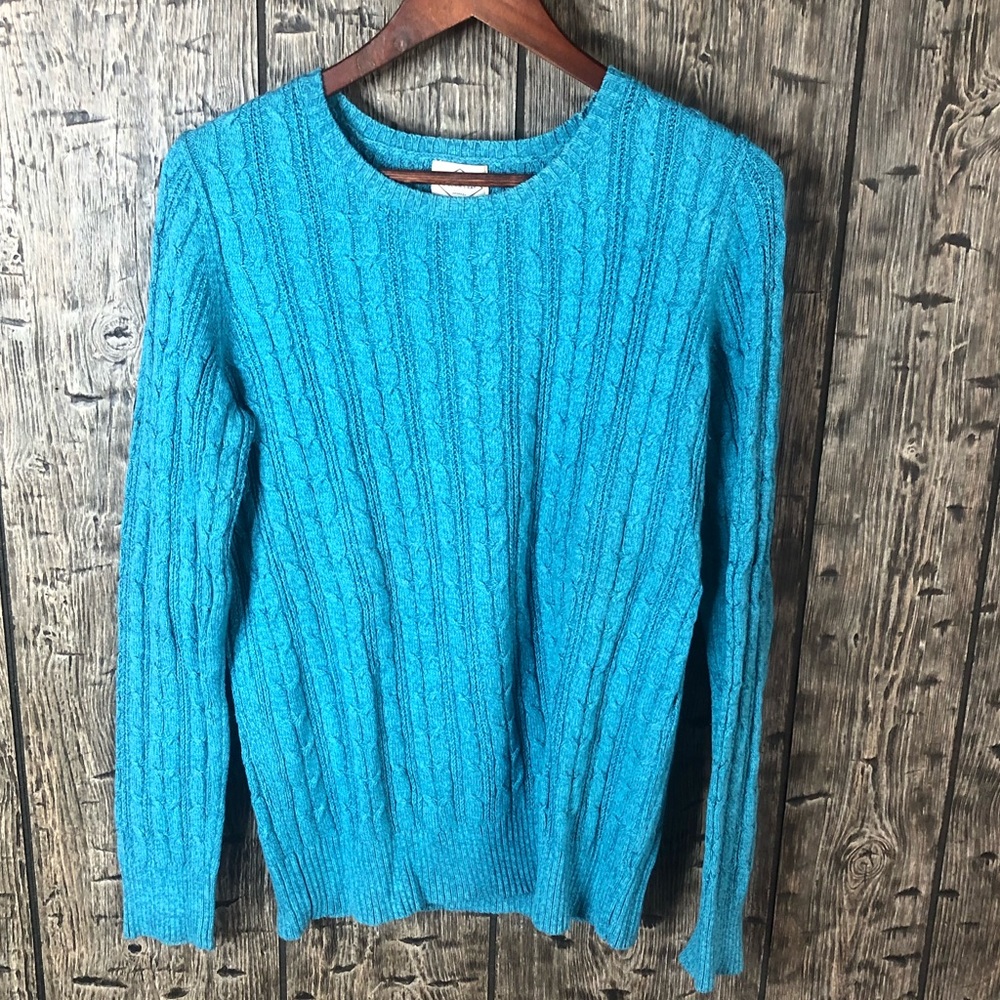 Teal St. John’s Bay Sweater L Tall